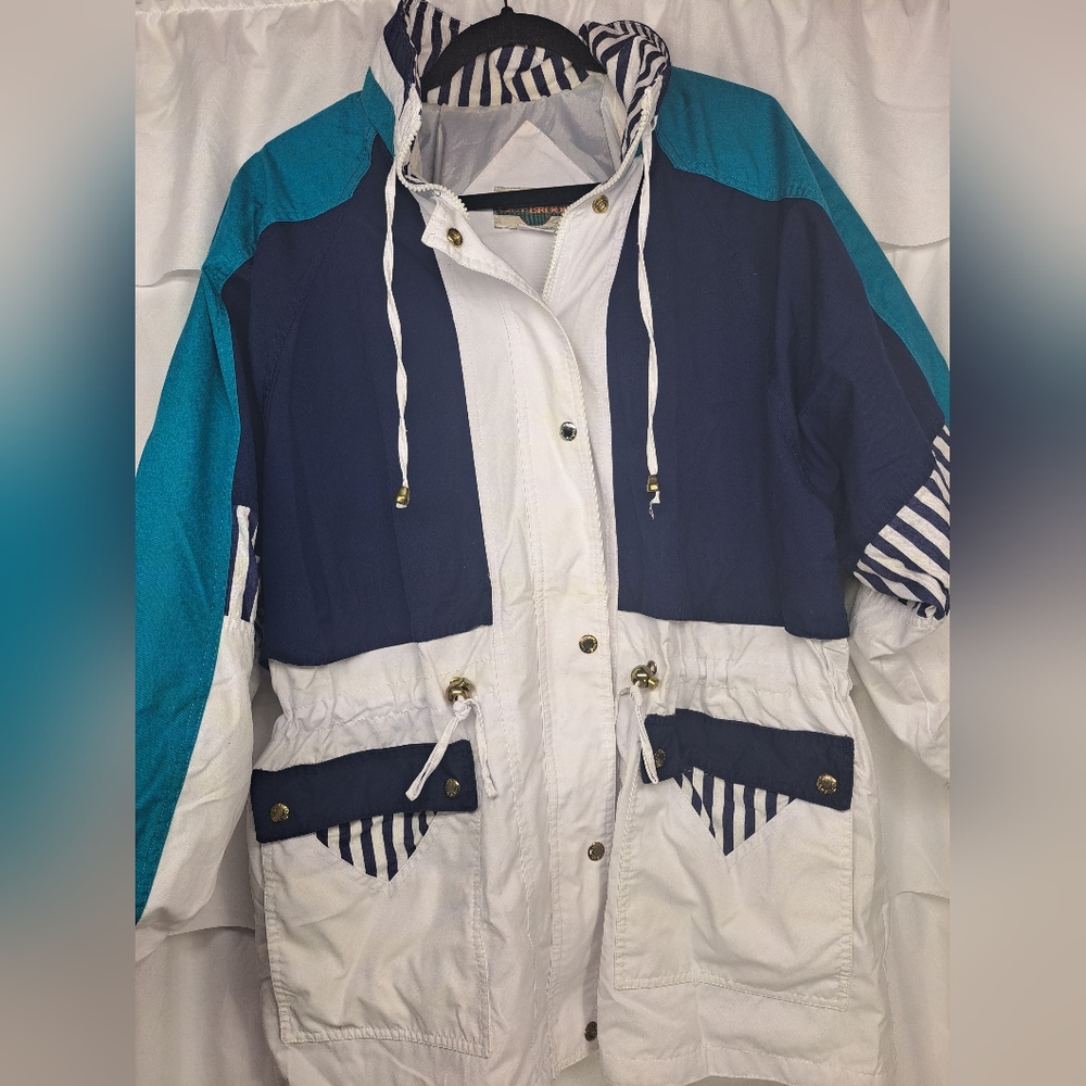 Out Brook Vintage Lined Windbreaker Coat